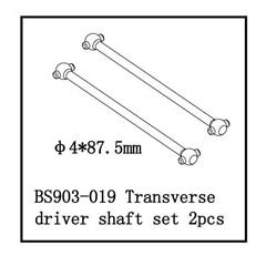 BS903-019 Drive shaft set (4*87.5mm) 2PCS